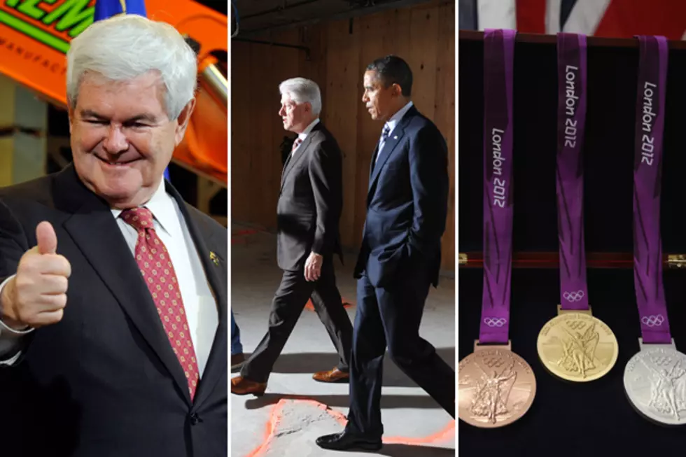 Gingrich is a Quitter + Obama & Clinton BFFs + Long Line to the Summer Olympics – Heller’s Monoblog