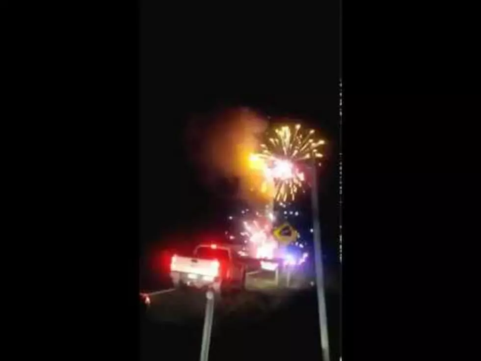 West Virginia Fireworks Stand Explosion Caught On Video