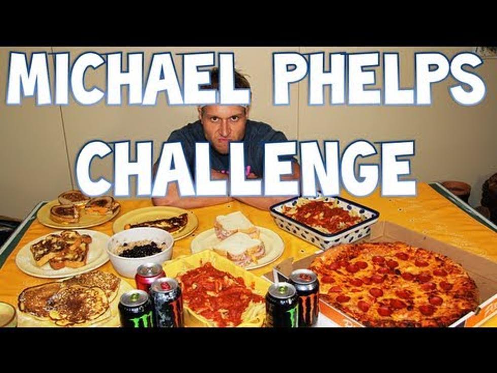 Competitive Eater Consumes Michael Phelps&#8217; Daily Calorie Allowance in 30 Minutes [Video]