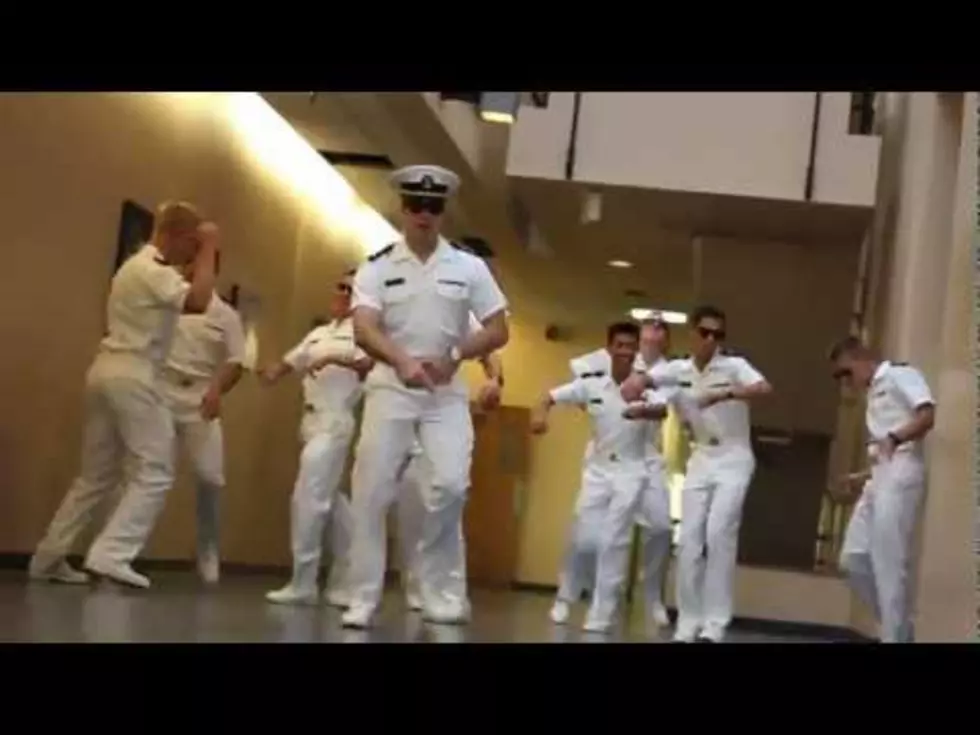 Navel Cadets Show Off Their ‘Gangnam Style’ [VIDEO]