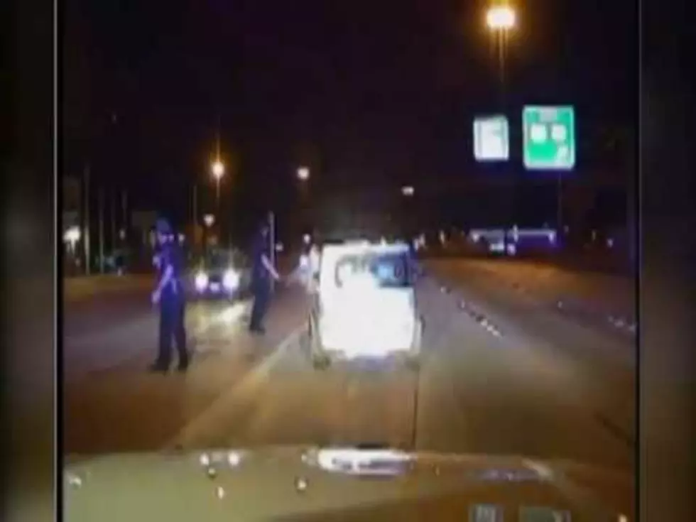 Dash Cam Shows Texas Police Officer Saving Woman From Drunk Driver [VIDEO]