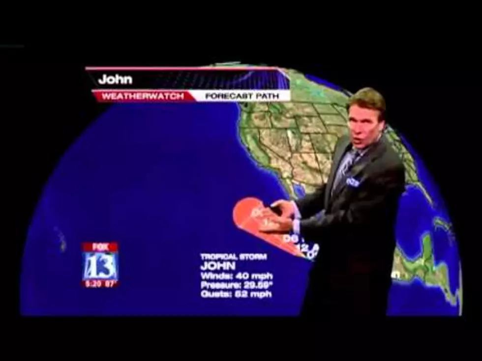 Weatherman And His Phallic Graphic Blooper [VIDEO]