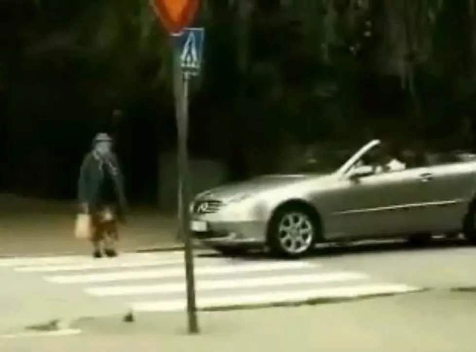 Elderly Woman Gets Sweet Revenge On Impatient Driver [VIDEO]
