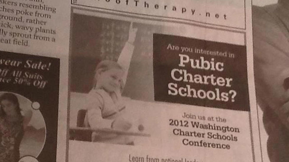 Oops! Typo Takes The ‘L’ Out Of ‘Public’ In Charter Schools Ad [VIDEO]