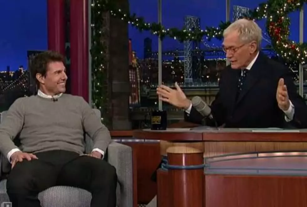David Letterman's Potty Mouth Shocks Tom Cruise [VIDEO]