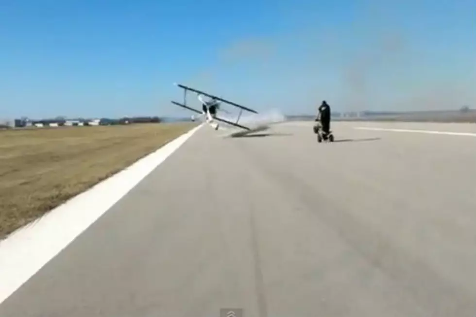 Pilot Comes Within Two Feet of Camera Person