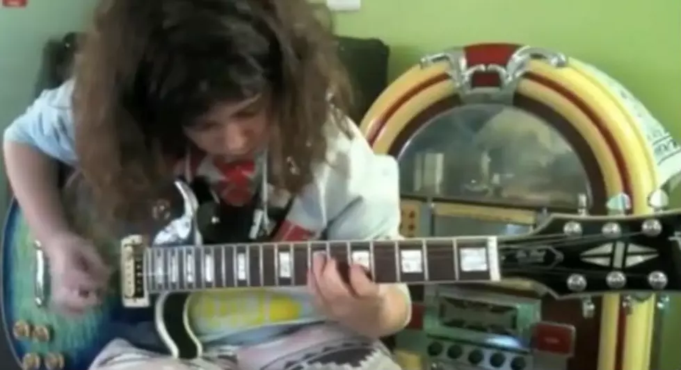 Just Ten Years Old! Watch &#8216;Mini Hendrix&#8217; Play A Mean Guitar [Video]