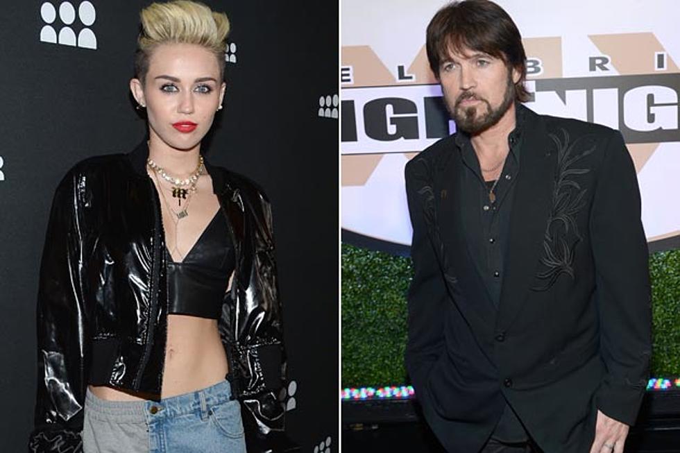 Miley Cyrus Takes to Twitter to Threaten Her Dad