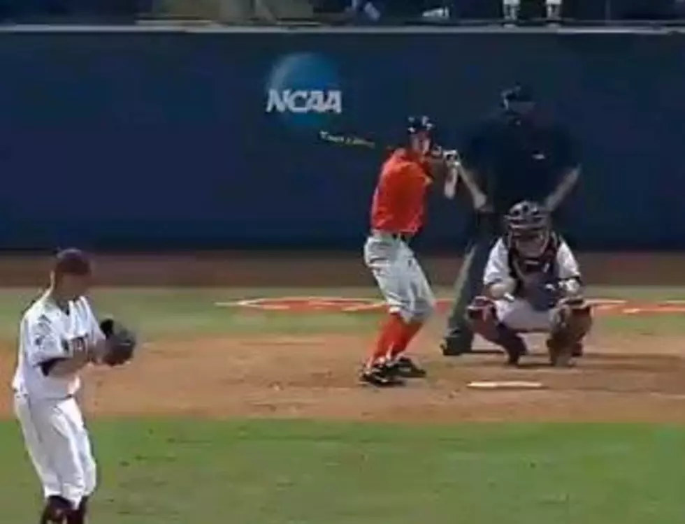 College Baseball Player ‘Takes One’ For The Team [VIDEO]