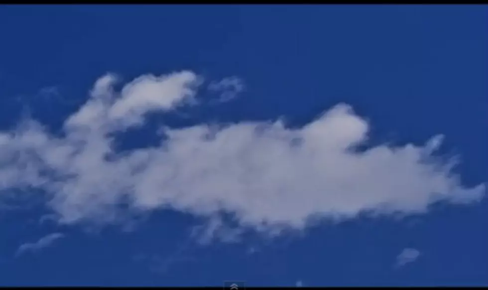 Blame Mother Nature! Does This Cloud Say What I Think It Says? [Video]