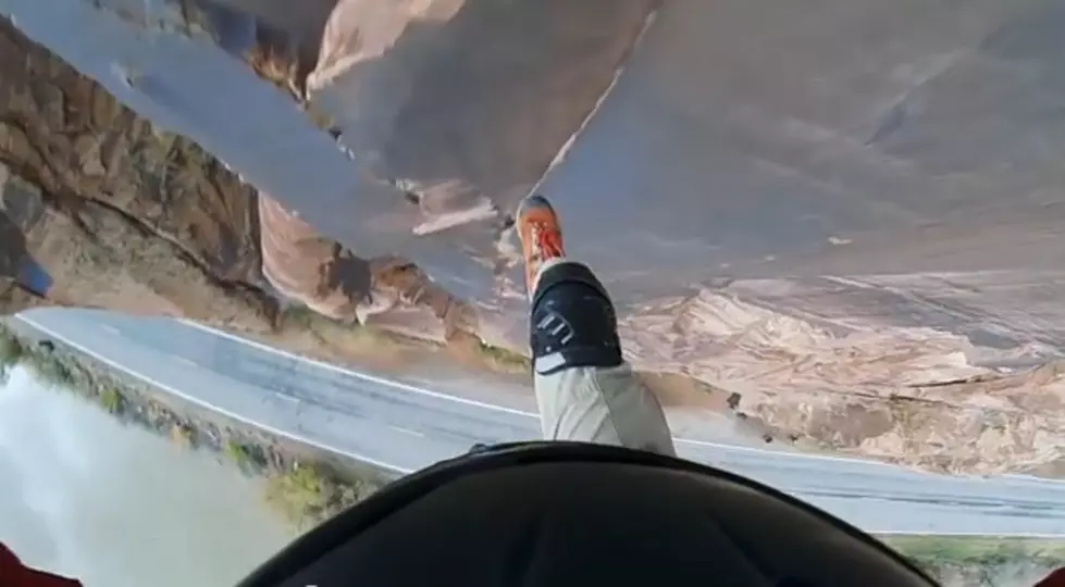 Base Jumper Survives After Slamming Into Cliff Several Times [VIDEO]
