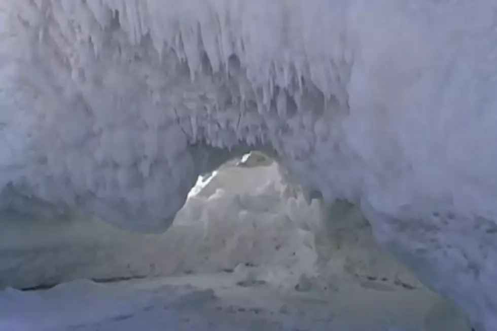 Winter Weather Produces Stunning Ice Caves Along Western Shores Of Lake Michigan [Videos]