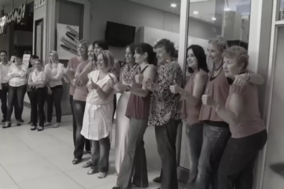 Breast Cancer Victim’s Friends Do ‘Anything For Love’ in Touching Show of Support [VIDEO]