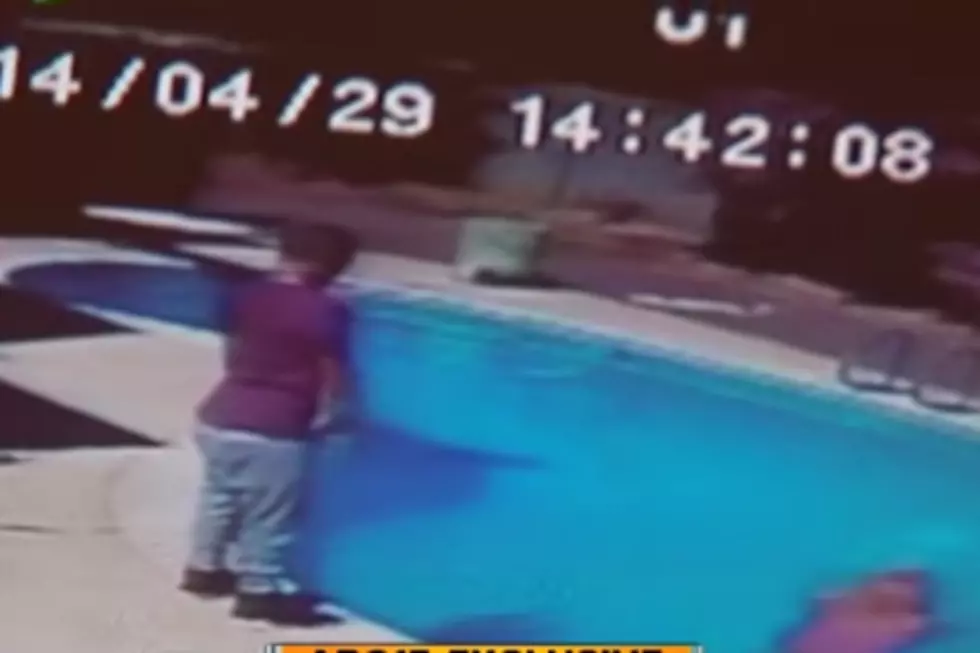 It’ll Be a Lonely Father’s Day for Dad Who Throws Baby in the Pool [VIDEO]