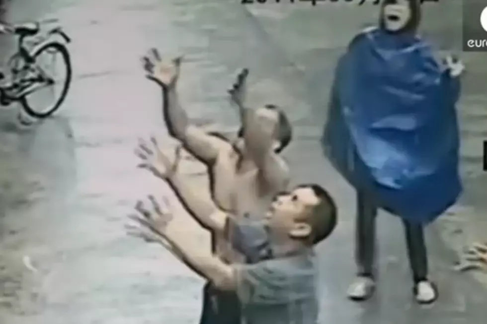 Man Catches One-Year-Old Falling From Apartment Window [VIDEO]