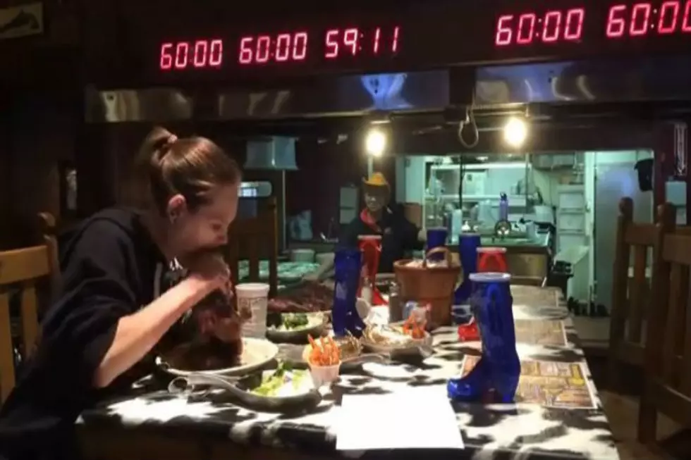 Mom Consumes Two 72 Ounce Steak Dinners In Fifteen Minutes [Video]