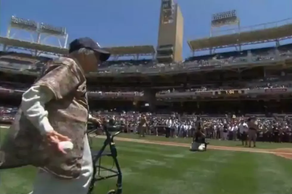 105 Year Old Woman Throws Out A Great First Pitch [Video]