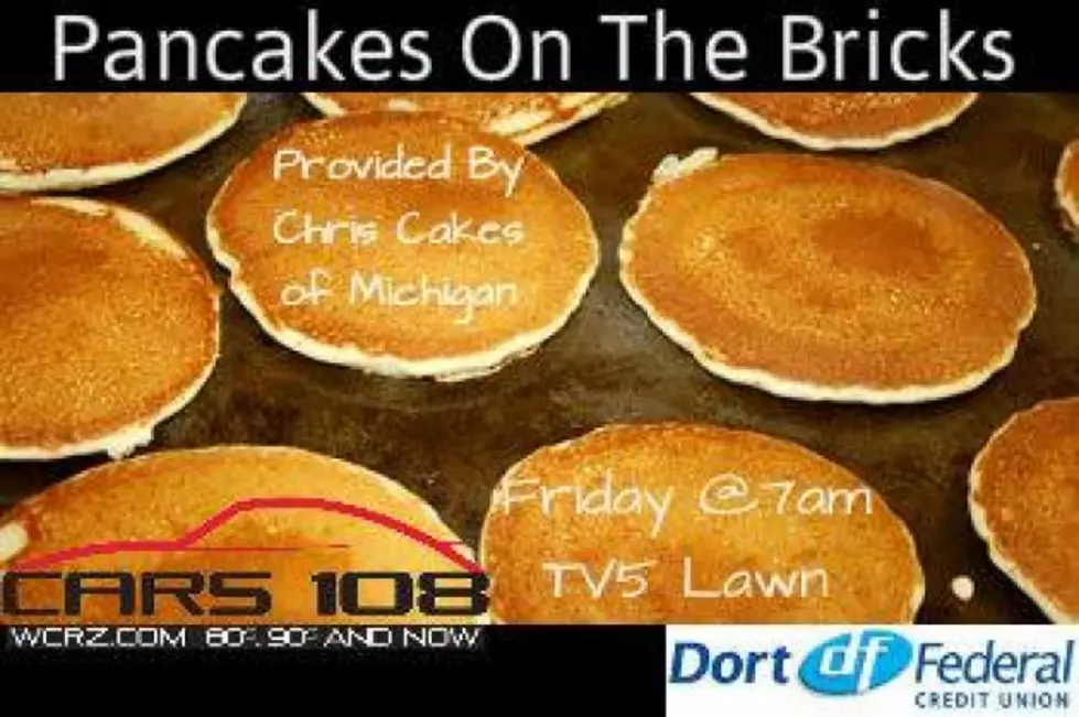 Join Us for Free Pancakes on the Bricks Friday Morning!