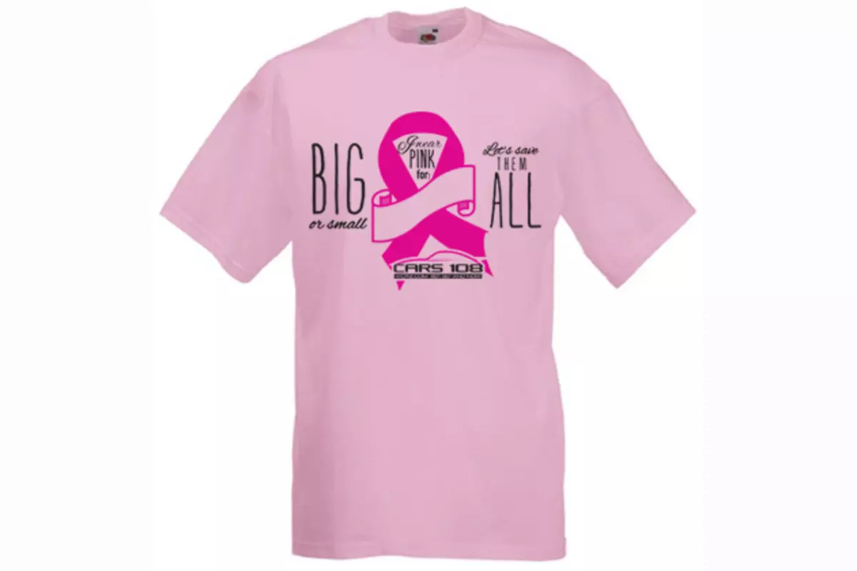 Join the Fight w/ a Cars 108 Breast Cancer Awareness T-Shirt