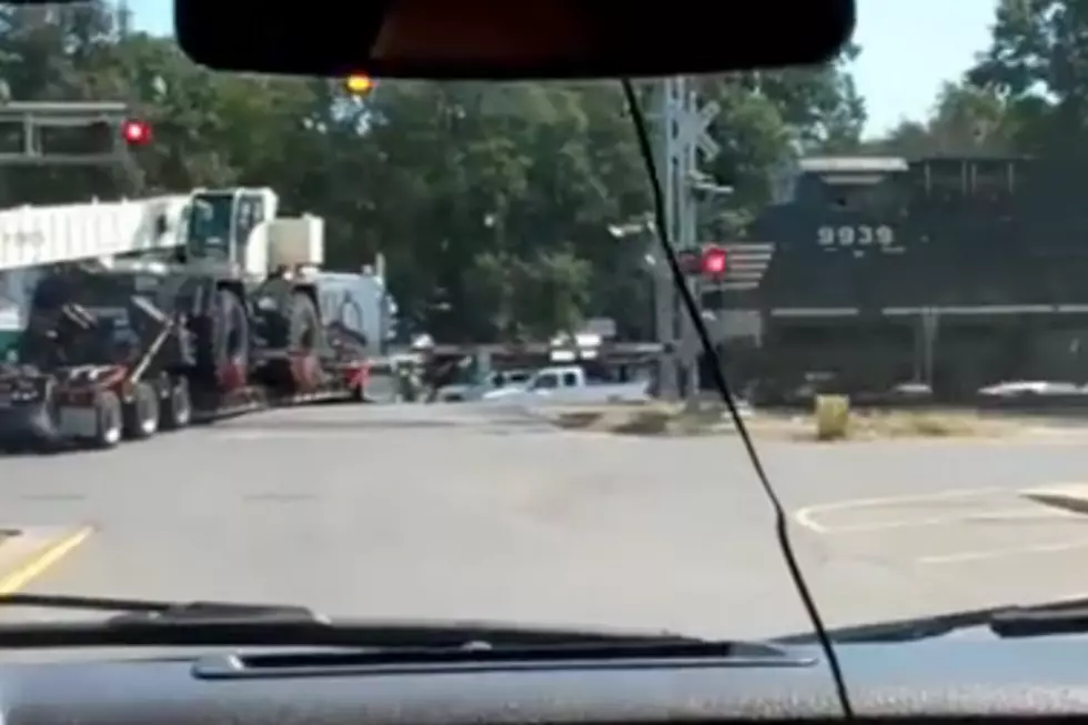 Train Plows Through Tractor-Trailer [VIDEO]