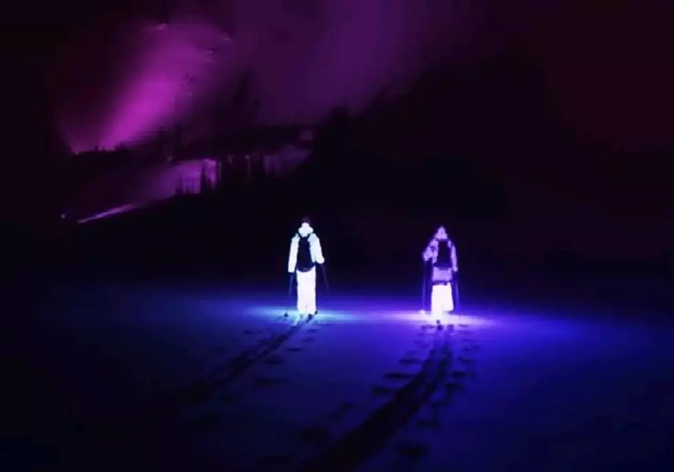 Skiing in Lightsuits [VIDEO]