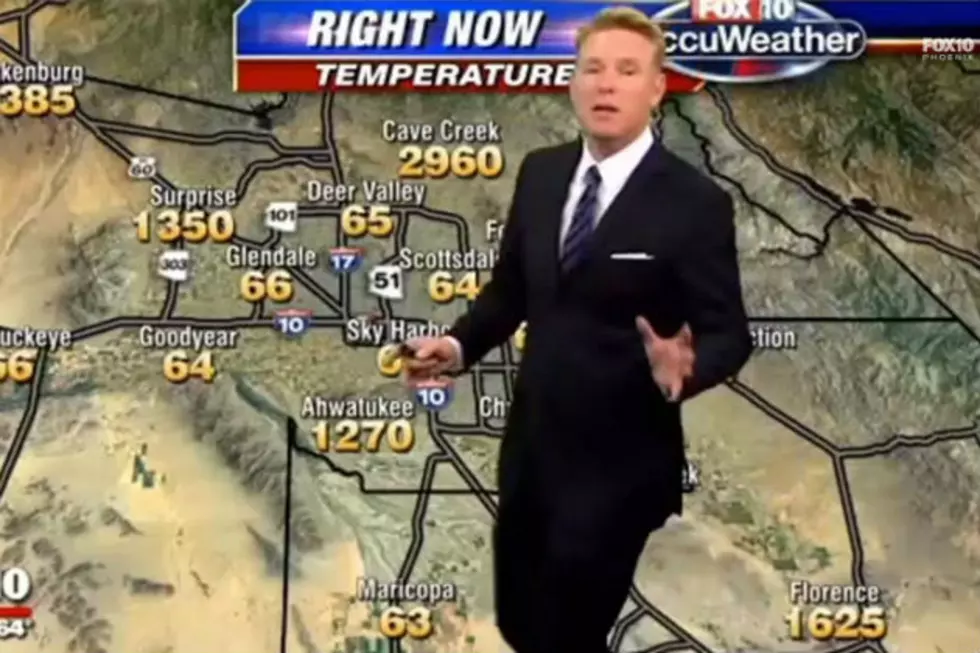 Meteorologist Stays Cool Even When Weather Map Shows Hell on Earth [VIDEO]