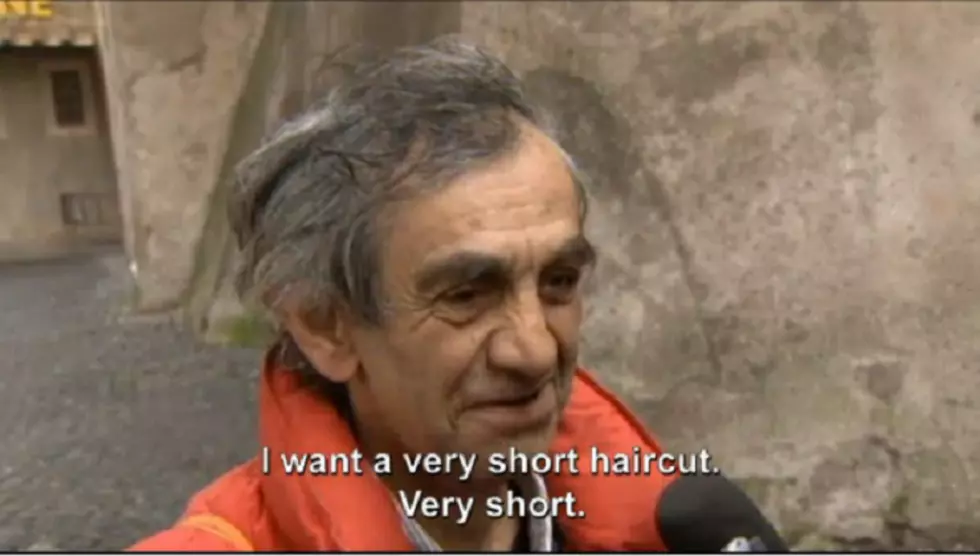 The Pope Opens Vatican For Showers & Haircuts for Homeless [VIDEO]