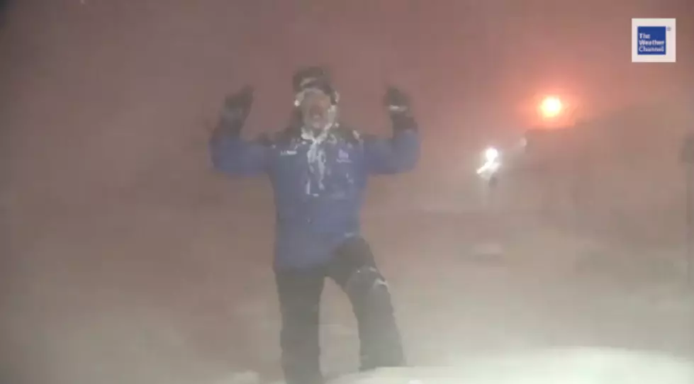 Weatherman Goes Nuts Over Thundersnow in Boston [VIDEO]