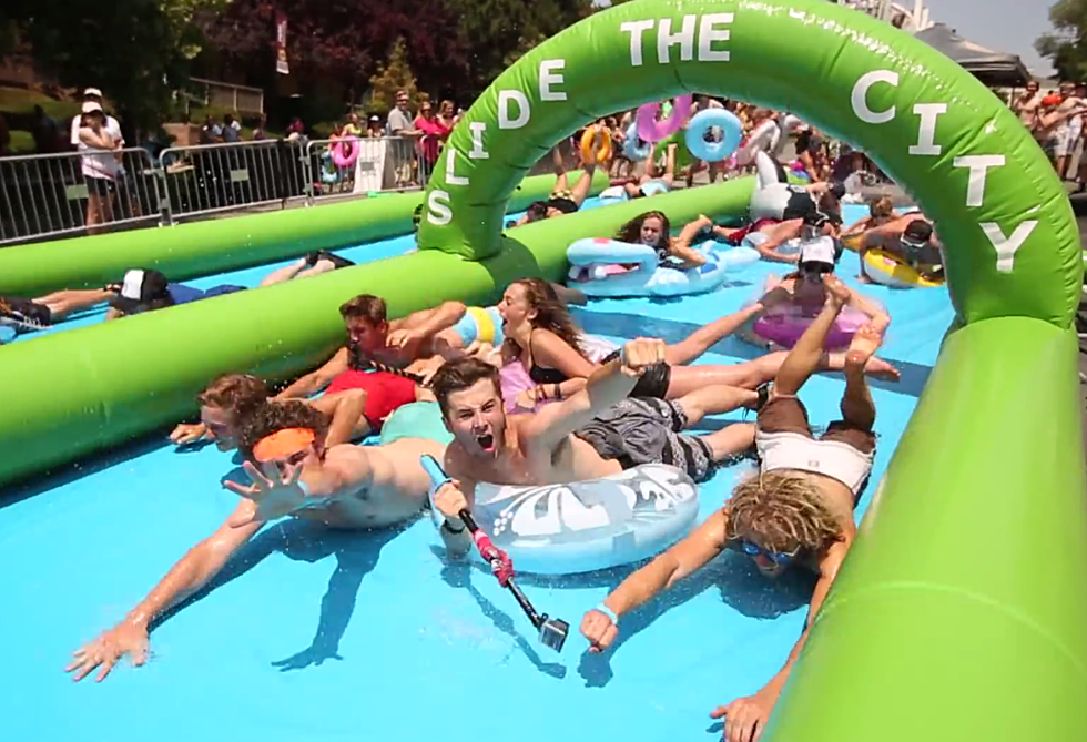 Giant Water Slide Event &#8216;Slide the City&#8217; Coming to Flint [VIDEO]