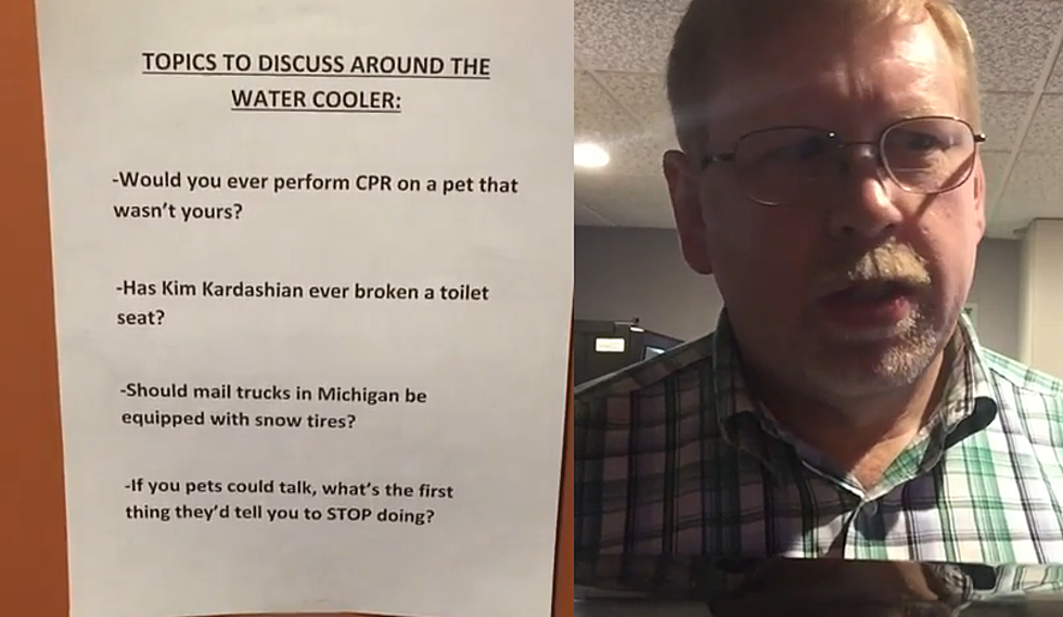 Our Coworkers Talk Around The Water Cooler [VIDEO]