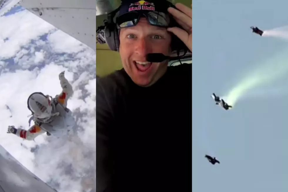 Skydiver Prepping For 25,000 Foot Jump Without Parachute [VIDEO]