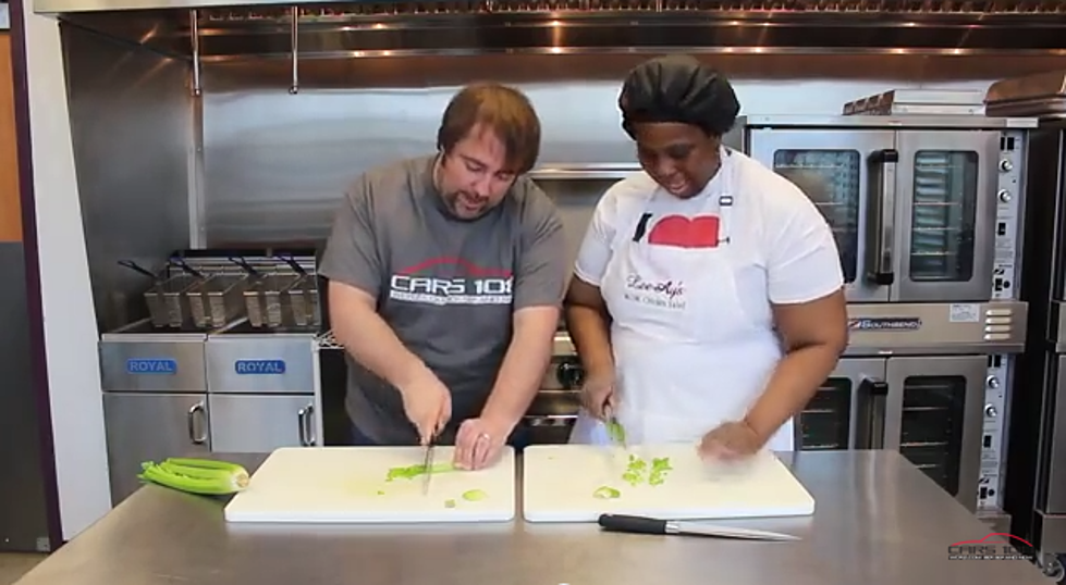 Pat’s Chopping Up Chicken Salad — Cooking With Cars Episode 2 [VIDEO]