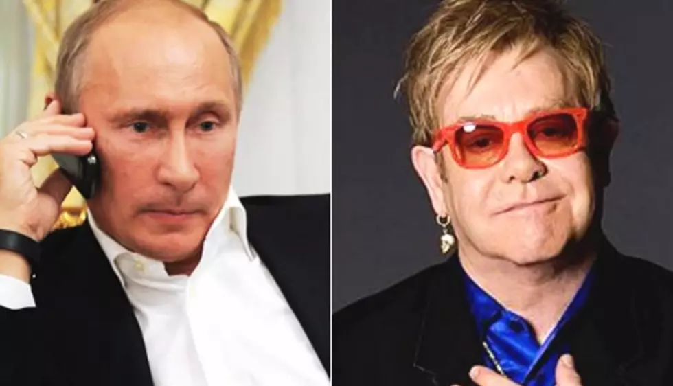 Russian Pranksters Call Elton John as Vladimir Putin, He Falls For It [VIDEO]