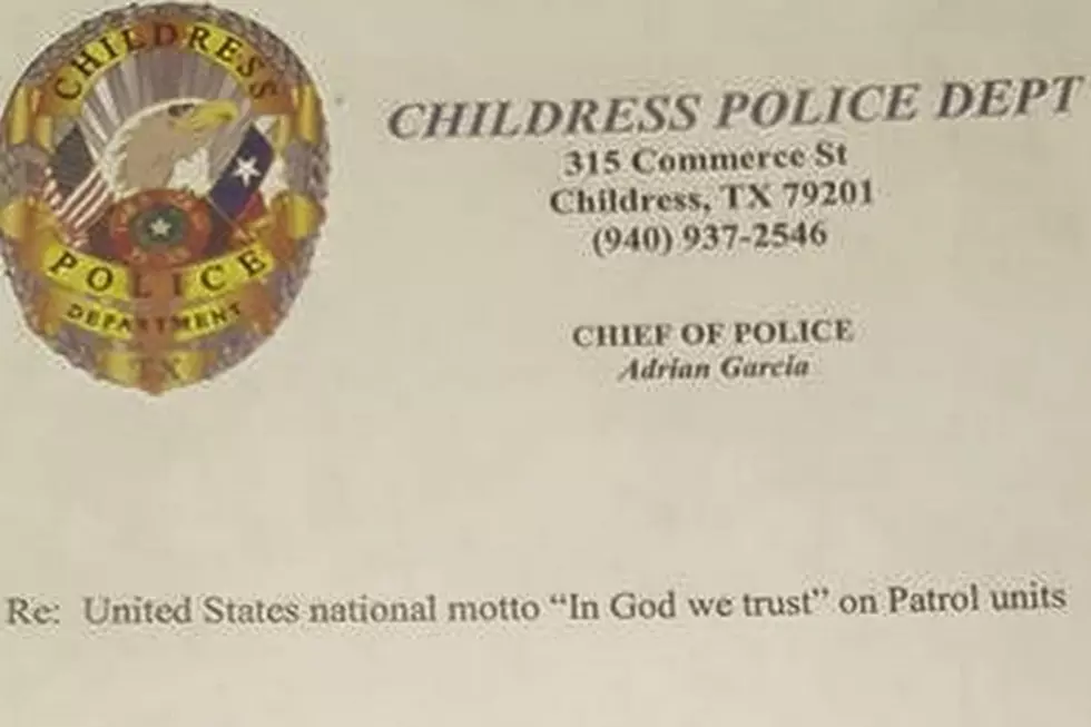 Police Chief Instructed to Remove “In God We Trust” from Cop Cars has Epic Response [PHOTO]