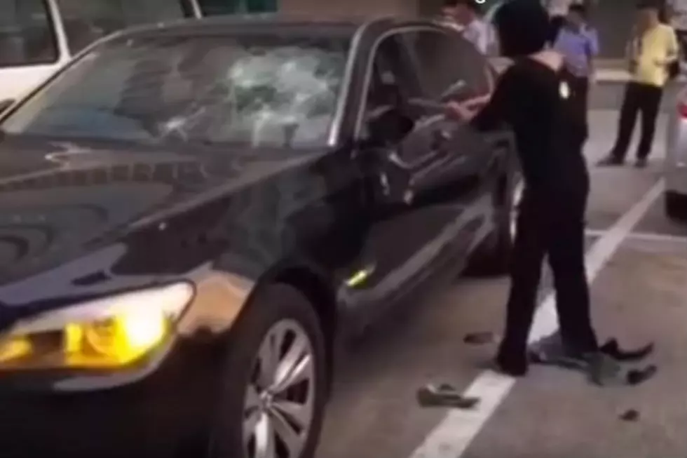 Wife Smashes Hubby’s BMW After Finding Out He Was Cheating [VIDEO]