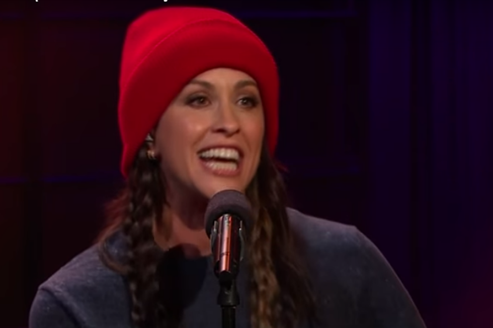 Alanis Morissette Updates &#8216;Ironic&#8217; Lyrics to Include Everything That&#8217;s Ridiculous in 2015 [VIDEO]