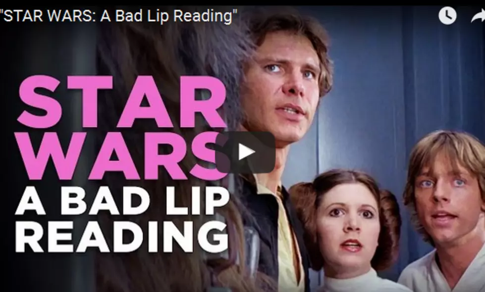 Star Wars: Bad Lip Reading. Because Why Not? [VIDEO]