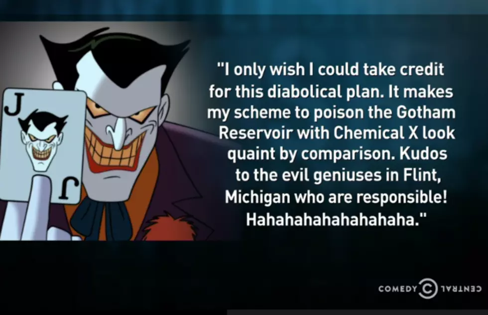 ‘Nightly Show’ & The  Joker Shocked over Flint Water Crisis [VIDEO]