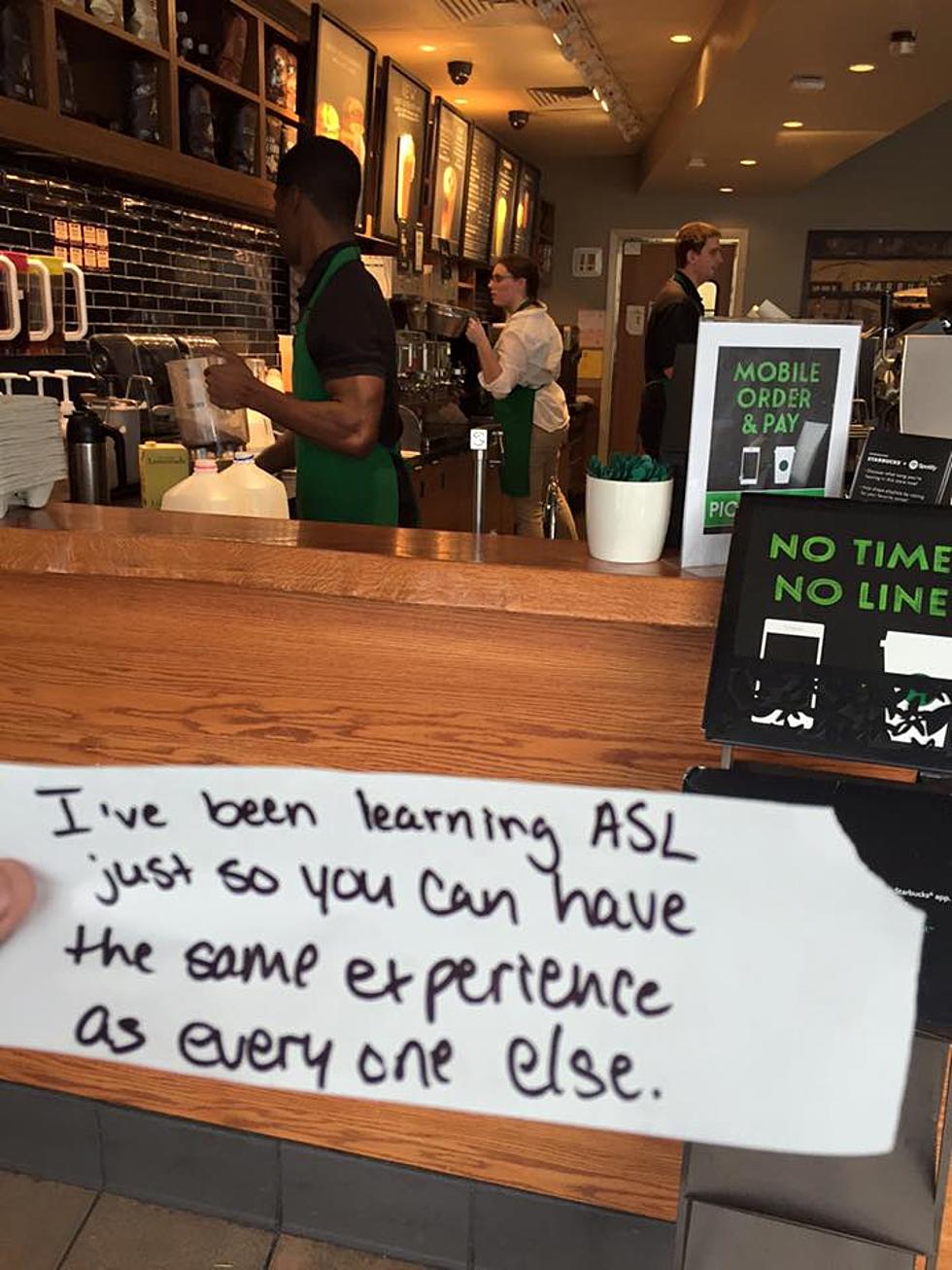 The Good News: Virginia Man Shares Touching Note from Starbucks Employee [VIDEO]