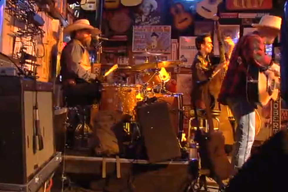 Drummer Falls Through Window, Then Continues to Play [VIDEO]