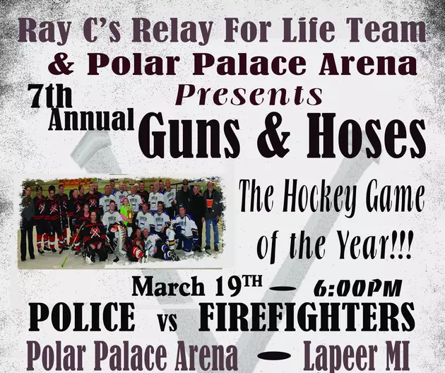 7th Annual Guns &#038; Hoses Charity Hockey Event is this Saturday