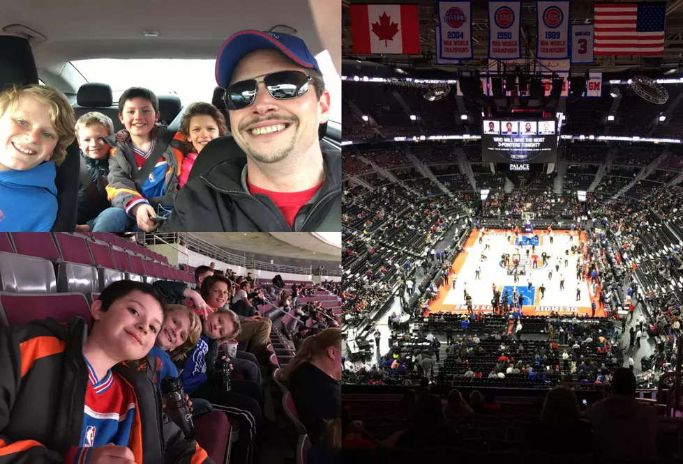 Team Trip to See The Pros: Detroit Pistons Don’t Disappoint [VIDEO]
