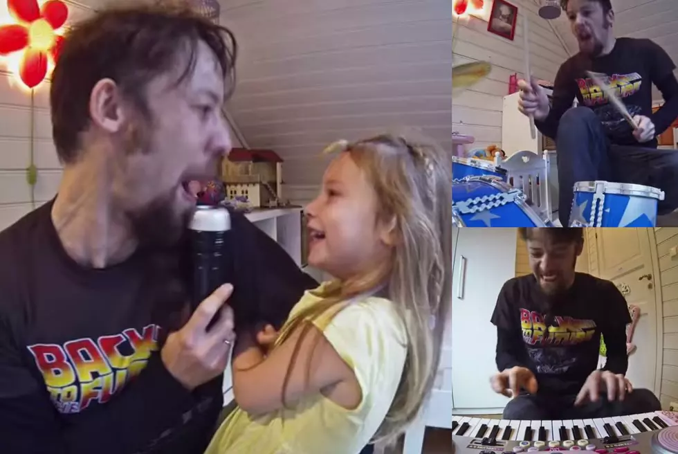 Great Scott! Dad’s Metal Mix of ‘The Power of Love’ is Heavy [VIDEO]