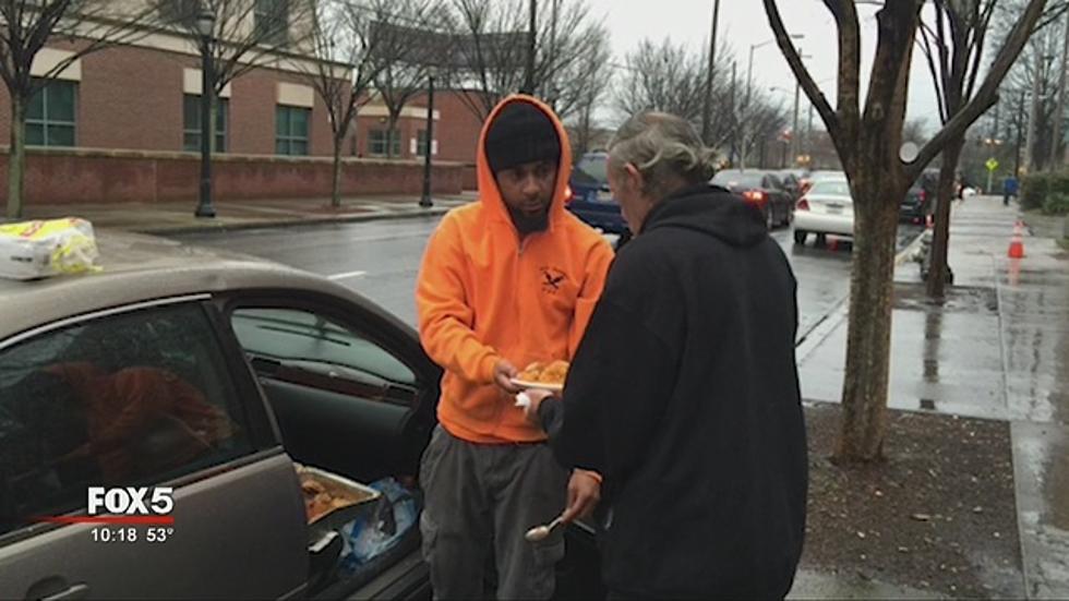 The Good News: Atlanta Man Feeds Homeless Out Of His Car [VIDEO]