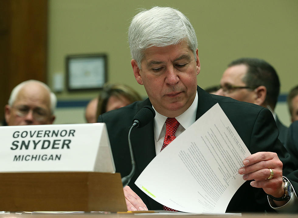 Thirsty? Gov. Snyder Says He’ll Drink Flint Water for 30 Days