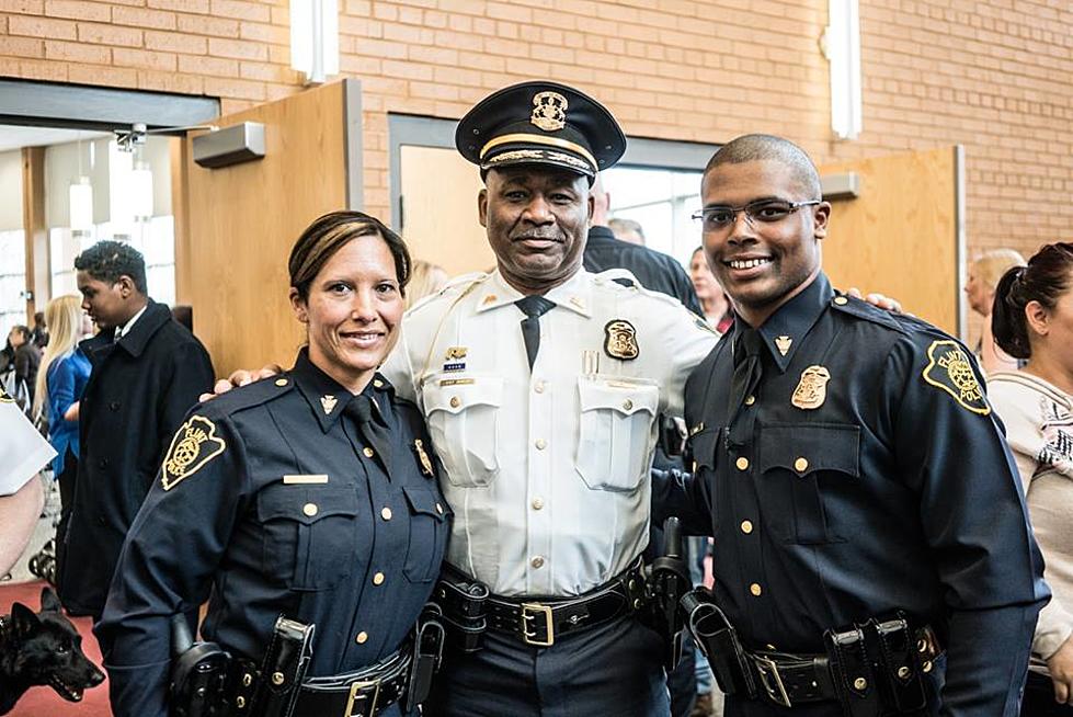 The Good News: Mother, Son Sworn In As Flint Police Officers [VIDEO]