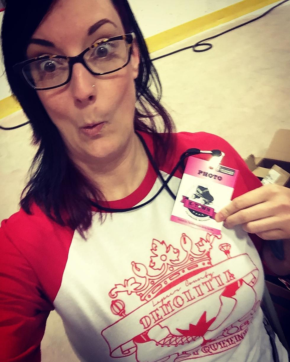 Amie Geeks Out at a Roller Derby Tournament in Michigan [PHOTO]