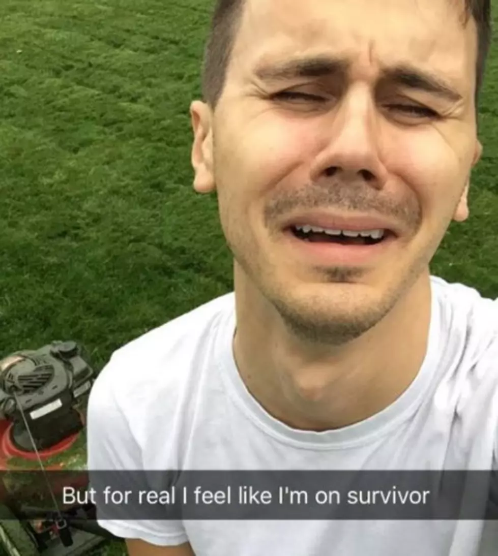 Guy &#8216;Can&#8217;t Even&#8217; Mow The Lawn, You Totally Relate [PHOTO]