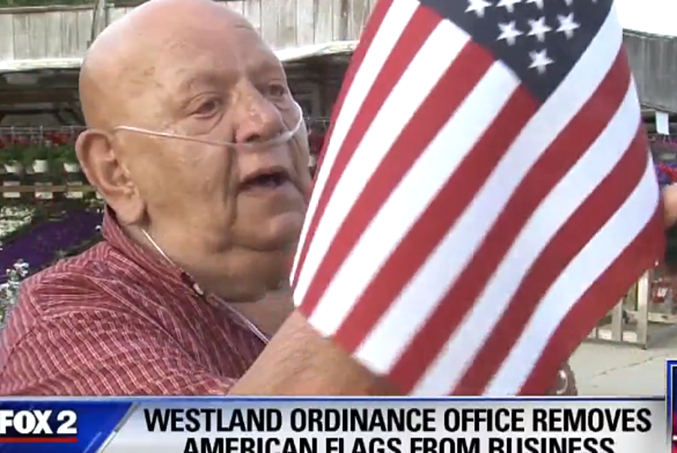 UPDATE: Michigan Business Owner Receives Flags..and an Apology [VIDEO]
