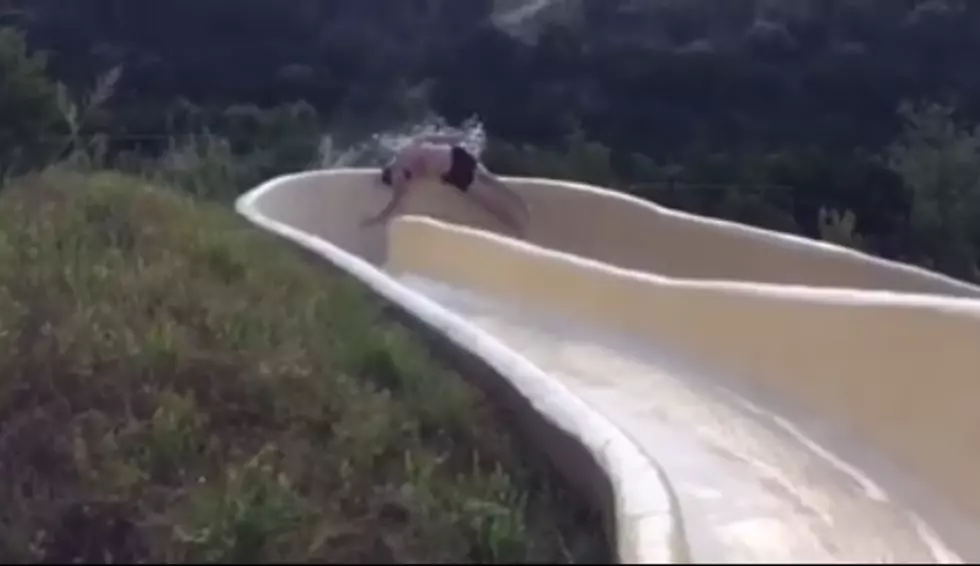 Video Shows Texas Man Falling Off Water Slide, Over Cliff [VIDEO]